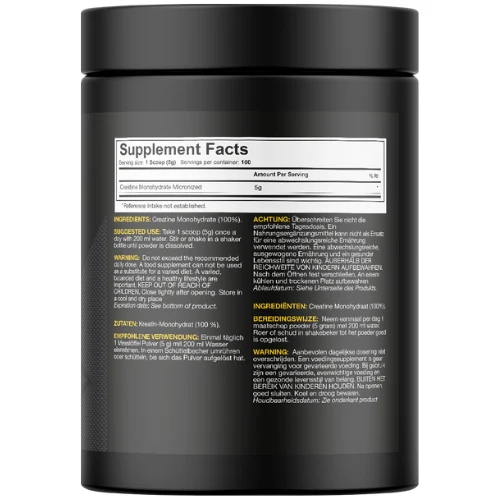 Dedicated Creatine Monohydrate (500g)