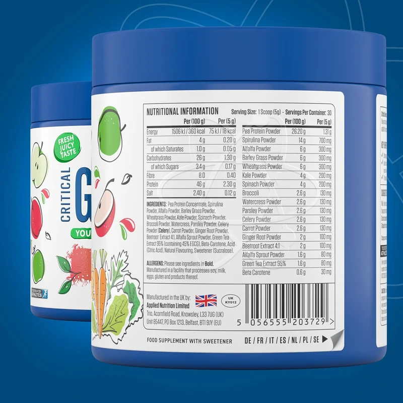 Critical Greens von Applied Nutrition (150g)