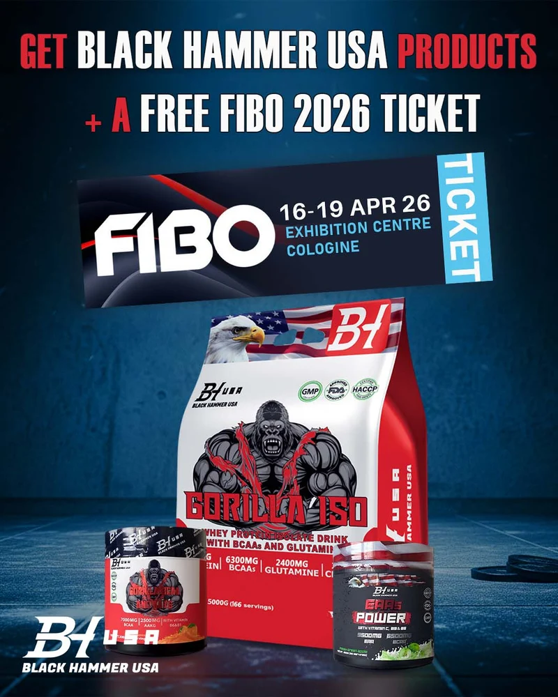 Isolate Whey Protein + BCAA + EAAS Power + FREE Fibo Ticket