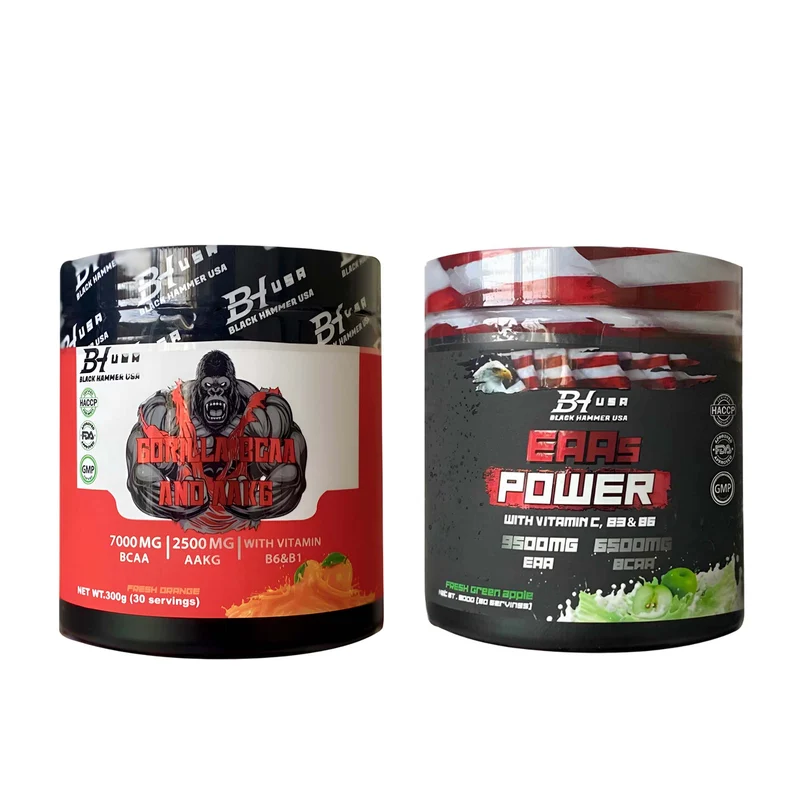 3× Gorilla BCAA + 3× EAAS Power + Free Fibo Ticket