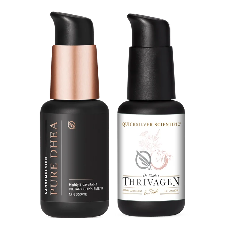 Quicksilver Scientific Pure DHEA + Thrivagen Bundle