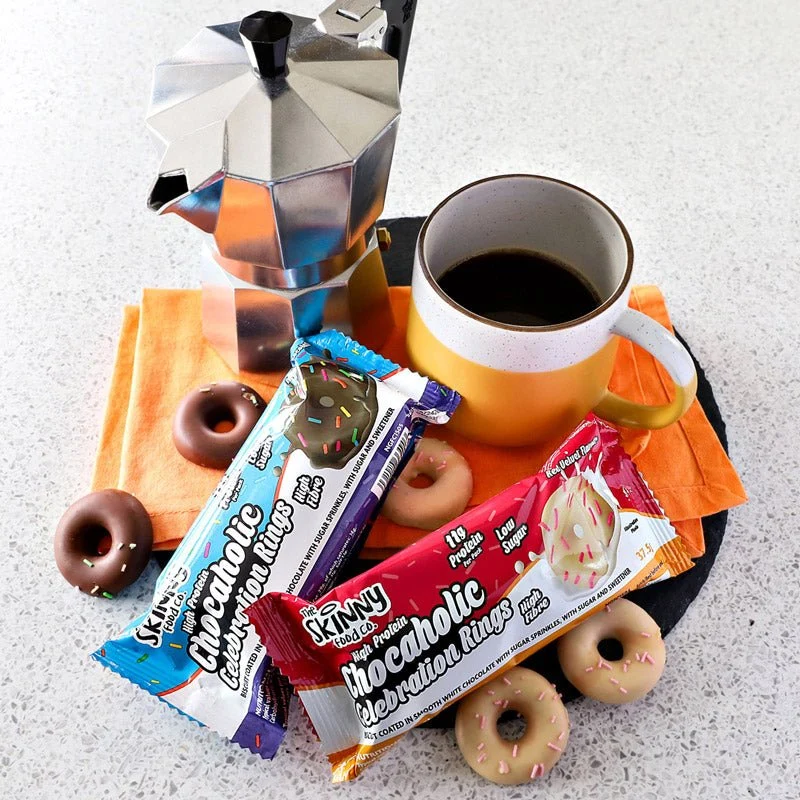 Skinny Chocaholic High Protein Celebration Rings (11 g Protein pro Packung) 37.5 g
