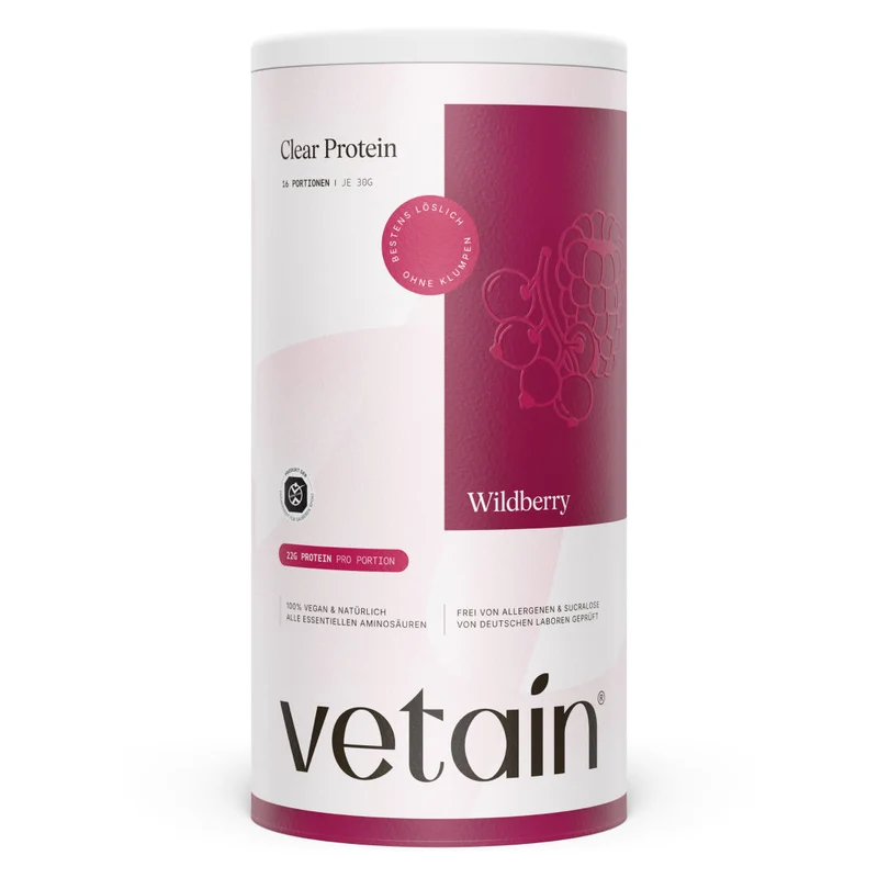 Vegan Clear Protein Wildberry (480g)