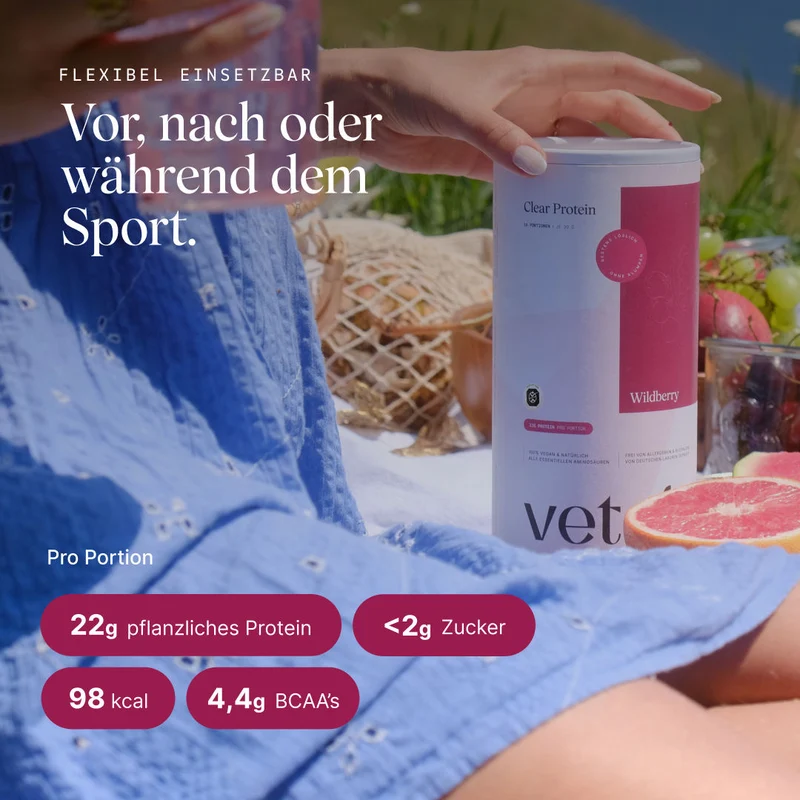 Vegan Clear Protein Wildberry (480g)
