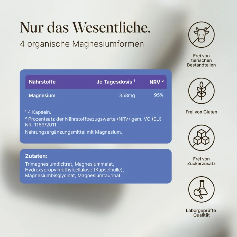 Magnesium-Komplex (180 Kapseln)
