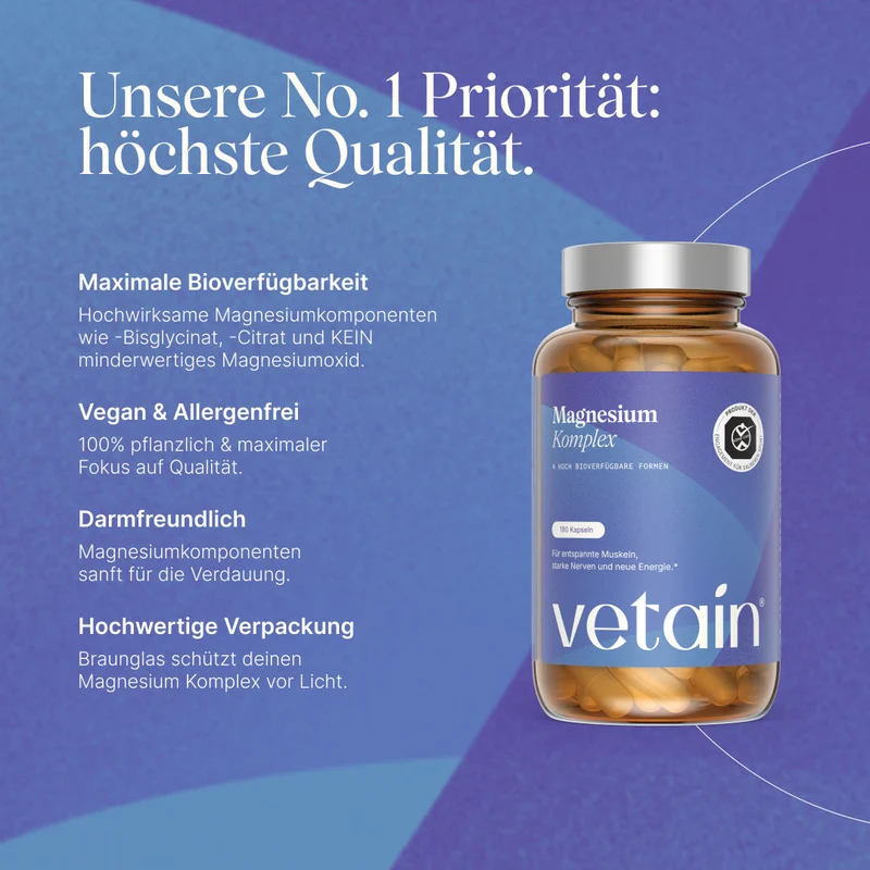 Magnesium-Komplex (180 Kapseln)