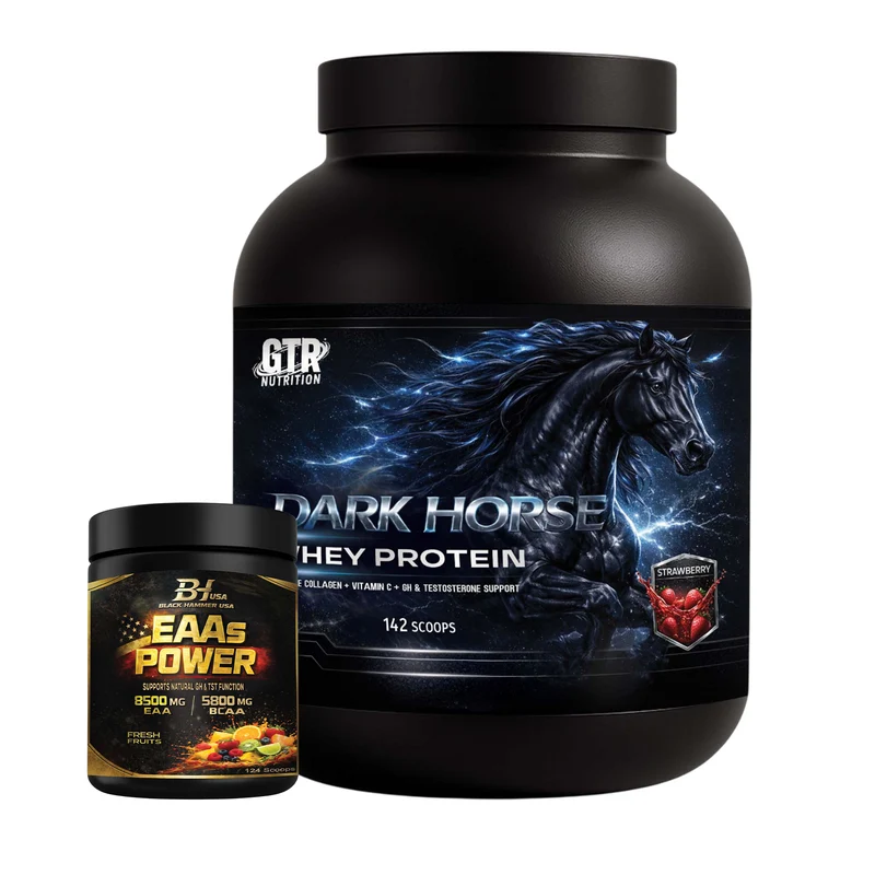 Limited Deal – Dark Horse Whey Strawberry 5Kg + FREE EAA 620g
