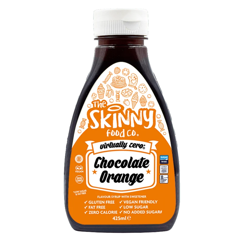 NEU: Schoko-Orangen-Sirup in fettarmer Variante – 425 ml
