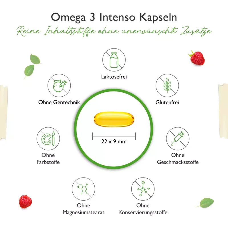 Omega 3 Intenso Fischöl (365 Softgel-Kapseln)