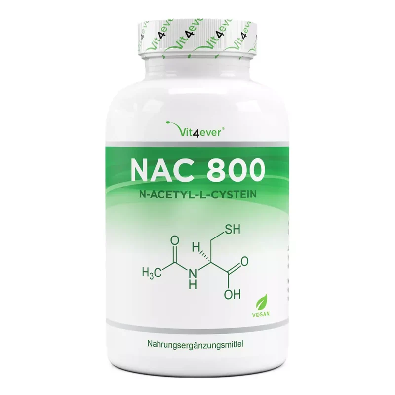 NAC- N-Acetyl L-Cystein (180 Kapseln a 800mg)