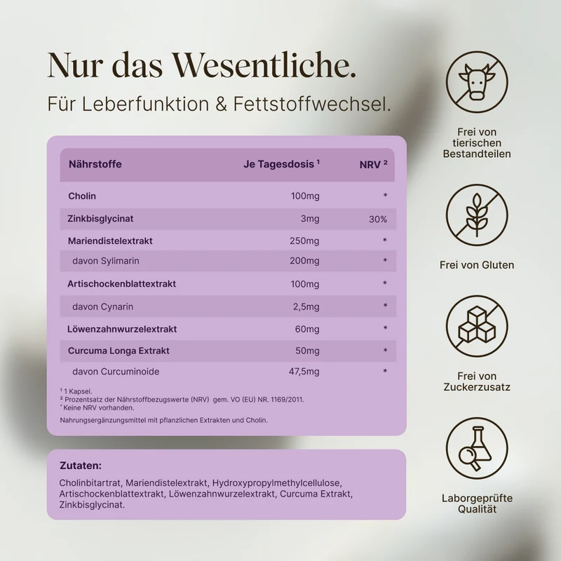 Leberkomplex (120 Kapseln)