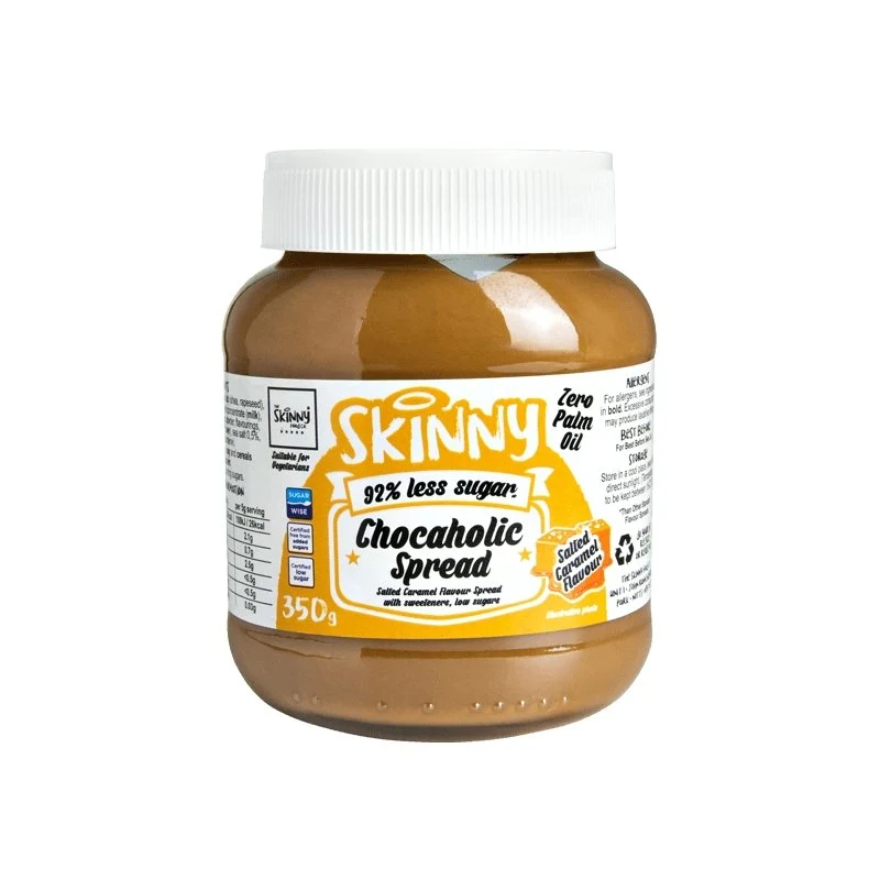 Gesalzener Karamell-Schokoholic-Aufstrich mit niedrigem Zuckergehalt - 350 g