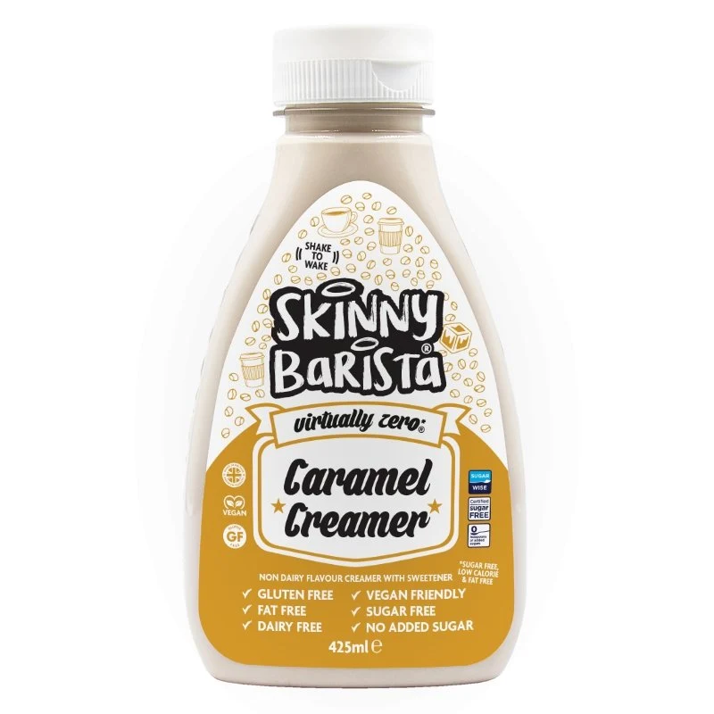 Karamell-Milchkännchen mit Karamellgeschmack – milchfreier Milchkännchen – 425 ml