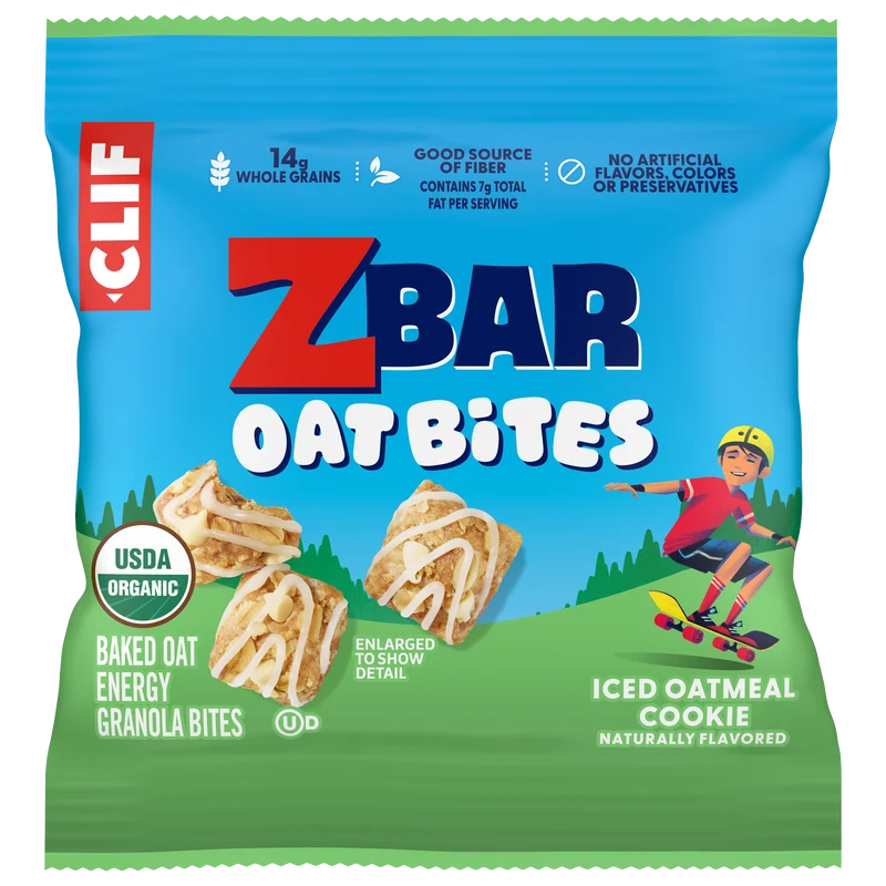 Zbar Oat Bites Iced Oatmeal Cookie Baked Oat Energy Granola Bites