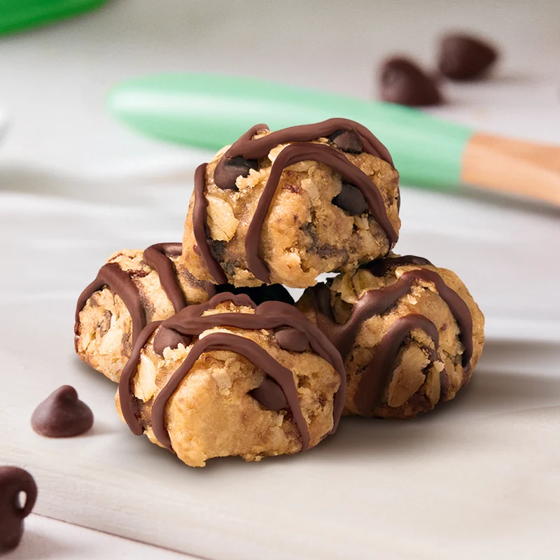 Zbar Oat Bites Chocolate Chip Baked Oat Energy Granola Bites