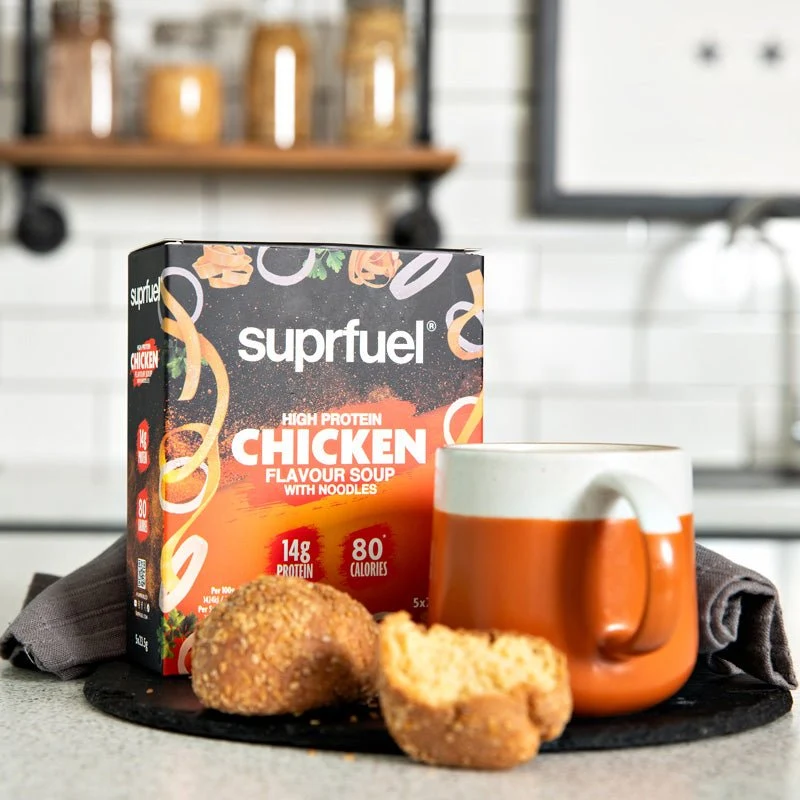 Suprfuel High Protein Hühnersuppe mit Nudeln (5 Mahlzeiten) 120g