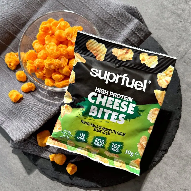 Suprfuel - Proteinreiche Käsehappen (13g Protein) 30g