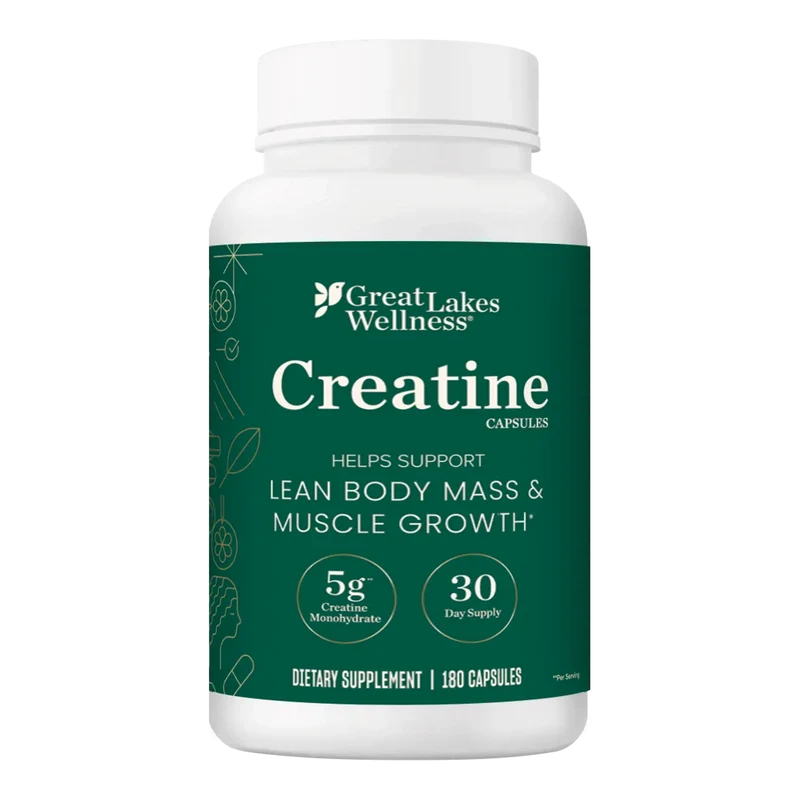 Great Lakes Wellness Creatine Capsules
