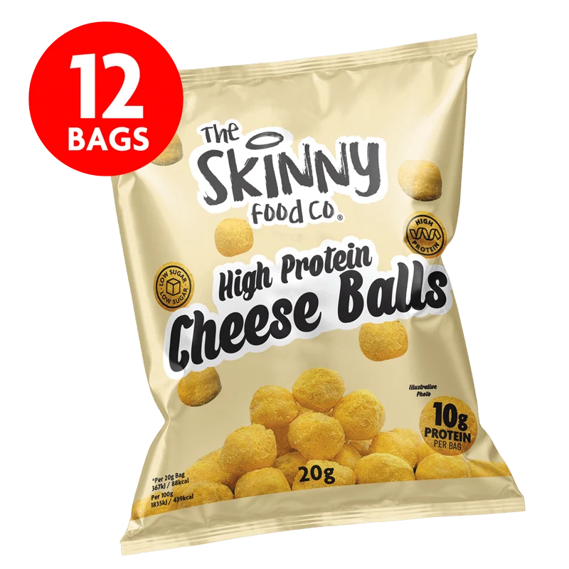 Dünne proteinreiche Käsebällchen 12 x 20 g