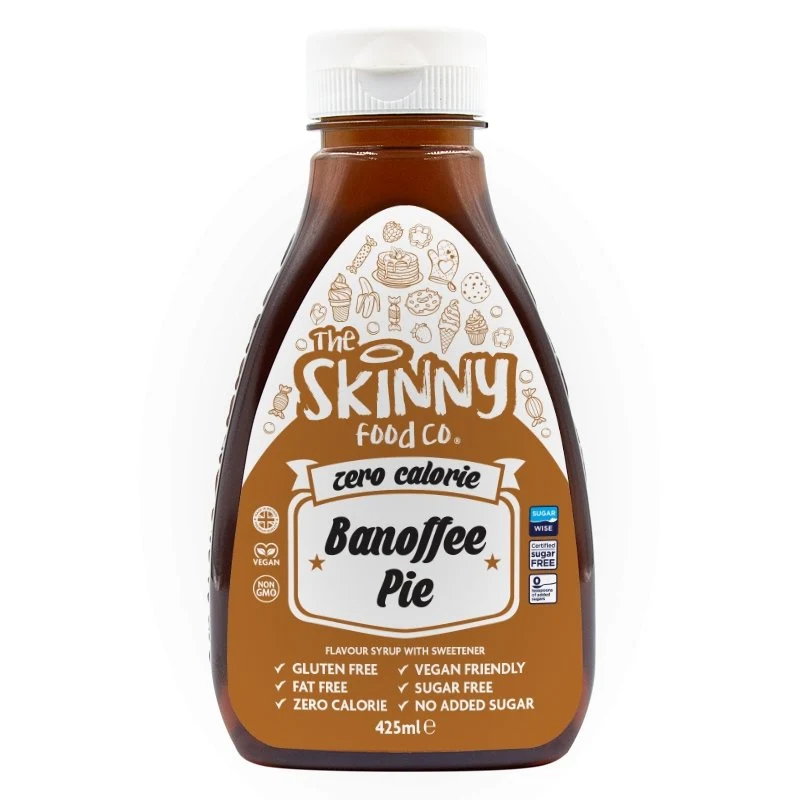 Banoffee Pie Sirup, kalorienfrei, zuckerfrei – 425 ml