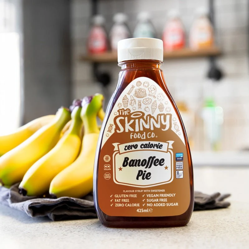 Banoffee Pie Sirup, kalorienfrei, zuckerfrei – 425 ml