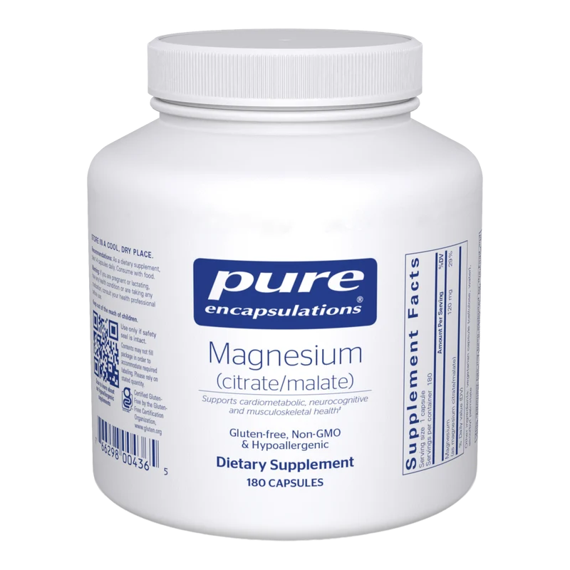 Pure Encapsulations Magnesium Citrate/Malate