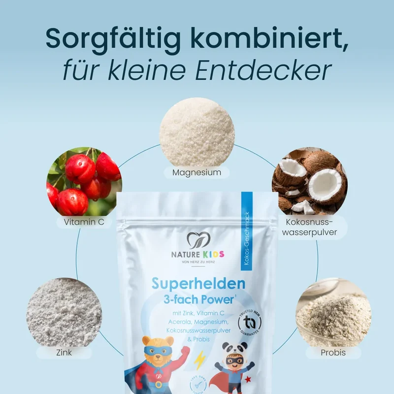 Superhelden 3-fach Power