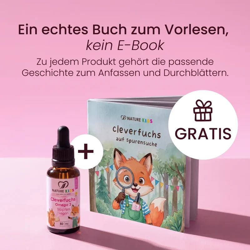 Cleverfuchs Omega 3 Tropfen vegan