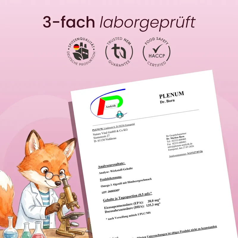 Cleverfuchs Omega 3 Tropfen vegan