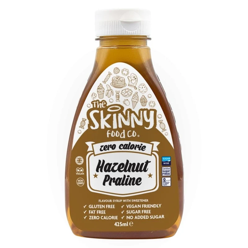 Haselnuss-Pralinen-Null-Kalorien-zuckerfreier Skinny-Sirup – 425 ml