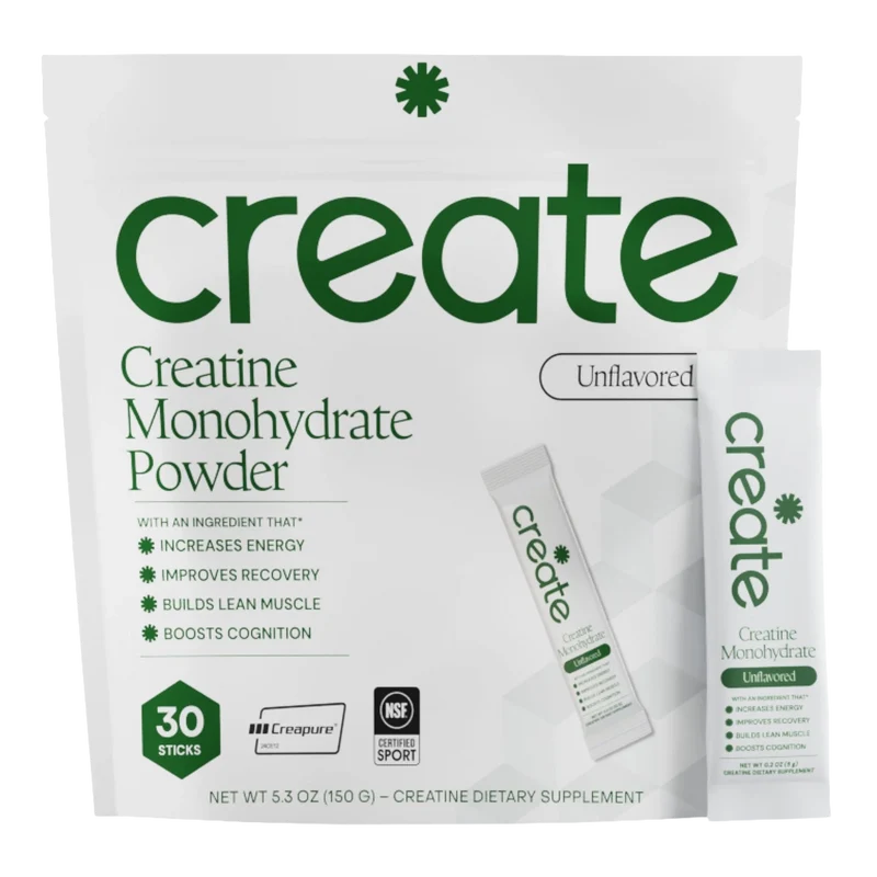 Create Creatine Monohydrate Stick Packs