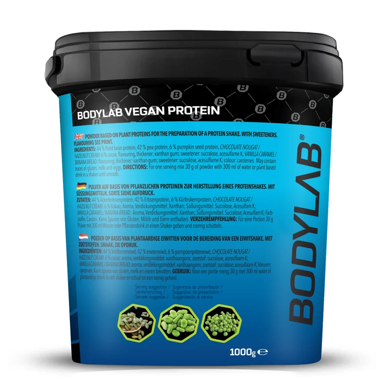 3 x Vegan Protein (1000g)