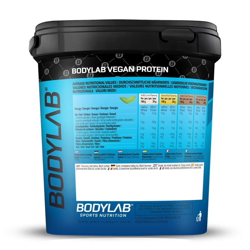 3 x Vegan Protein (1000g)