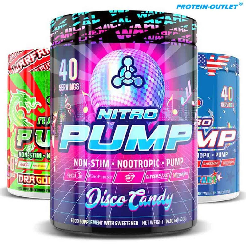 Chemical Warfare Nitro Pump (400g) Pre-Workout