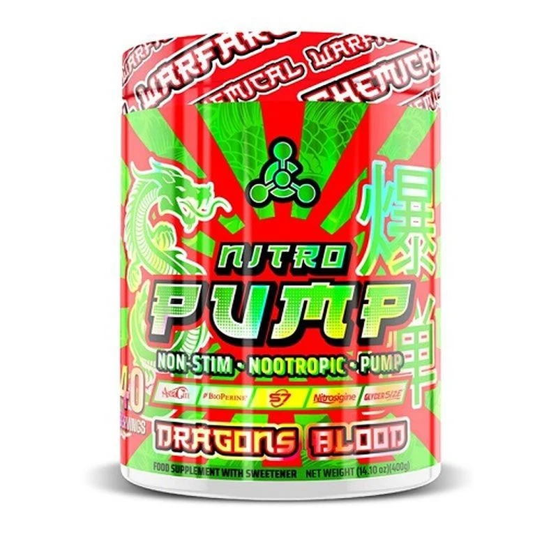 Chemical Warfare Nitro Pump (400g) Pre-Workout