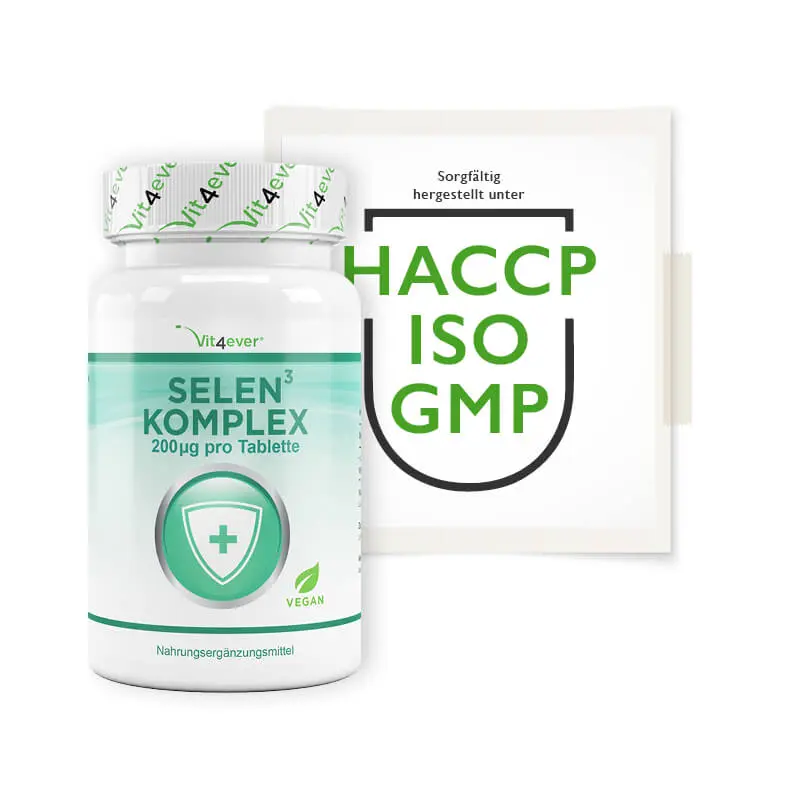 Selen 3-fach Komplex (365 Tabletten a 200 µg)