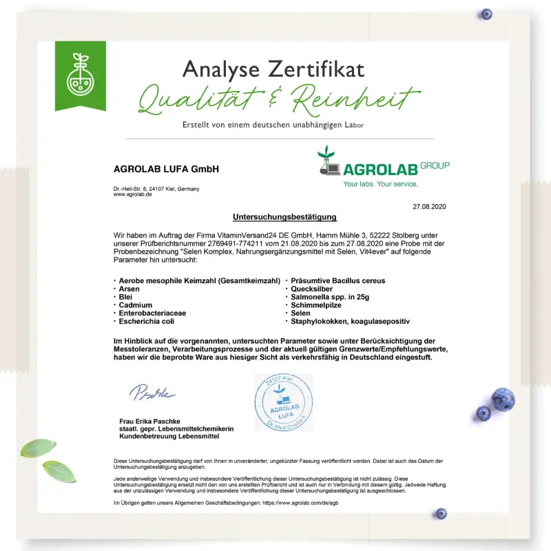Selen 3-fach Komplex (365 Tabletten a 200 µg)