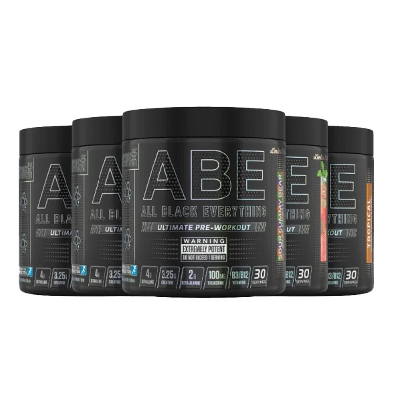 ABE – ALL BLACK EVERYTHING PRE-WORKOUT (14 Geschmacksrichtungen erhältlich) 375 g