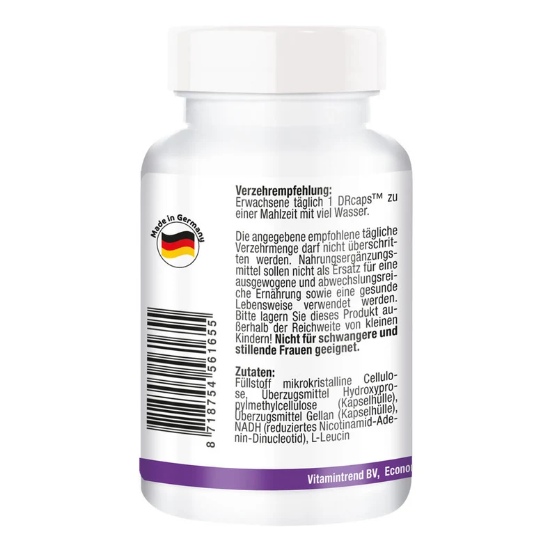 NADH 50mg - hochdosiert Vitamintrend (120 Kapseln)