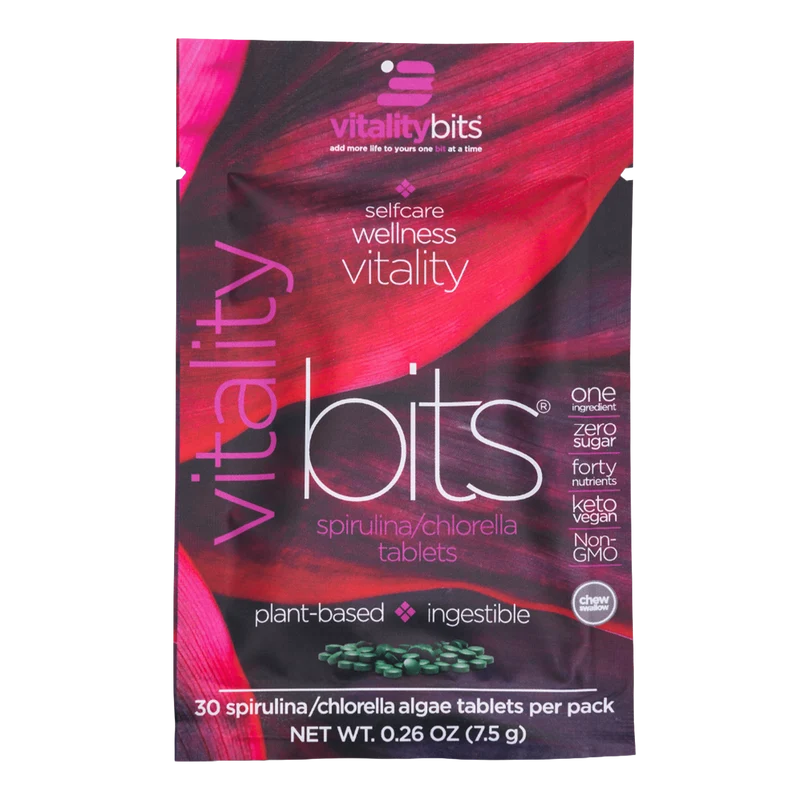VITALITYbits Spirulina/Chlorella Tablets