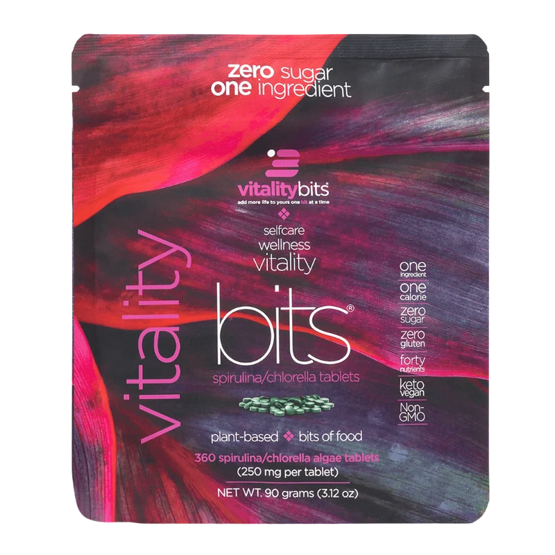 VITALITYbits Spirulina/Chlorella Tablets