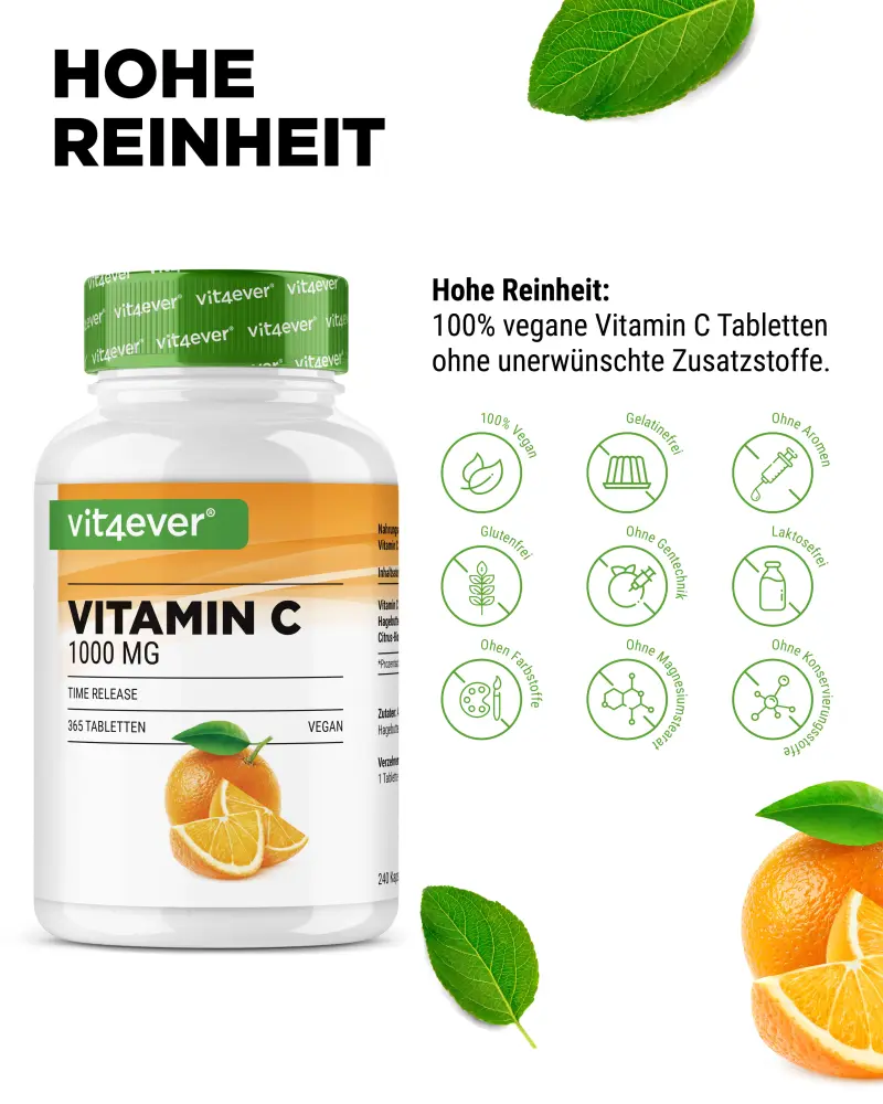 Vitamin C 365 Time Release ( 365 Tabletten a. 1000mg)
