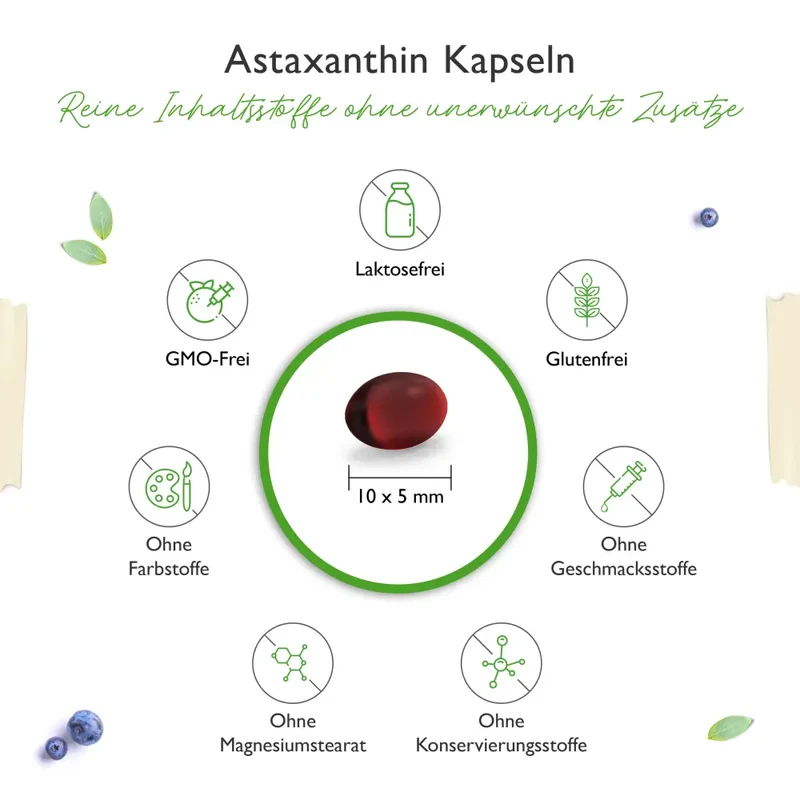 Astaxanthin 12mg vit4ever (150 Softgel Kapseln)