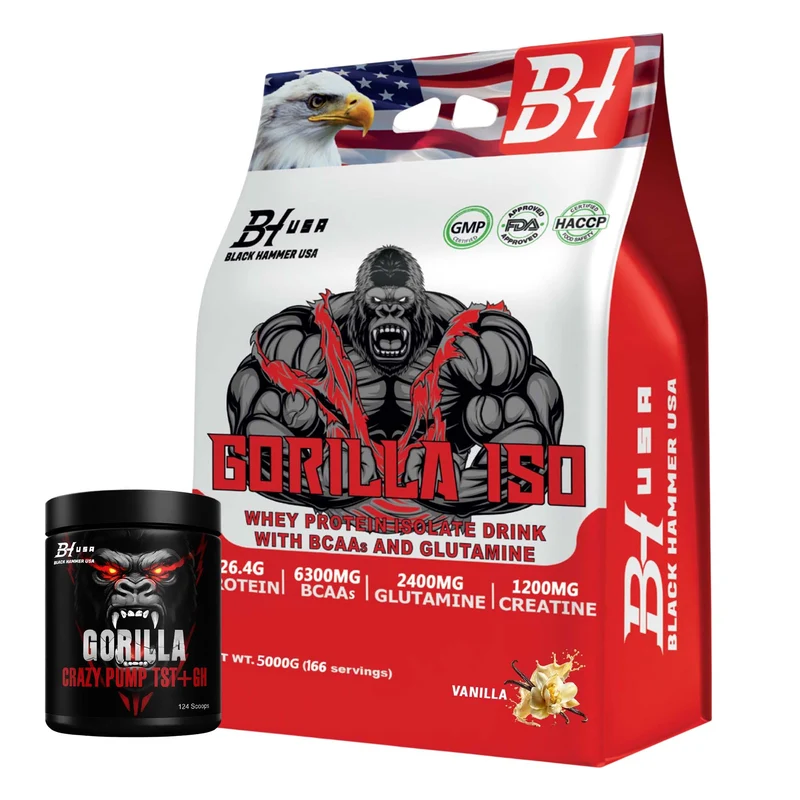 Gorilla ISO + FREE Gorilla Crazy Pump Orange _SAVE 50%