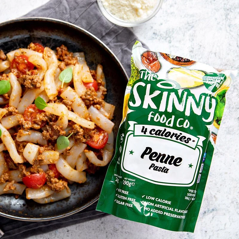 Kalorienarme dünne Penne-Nudeln – (6 x 210 g Karton)