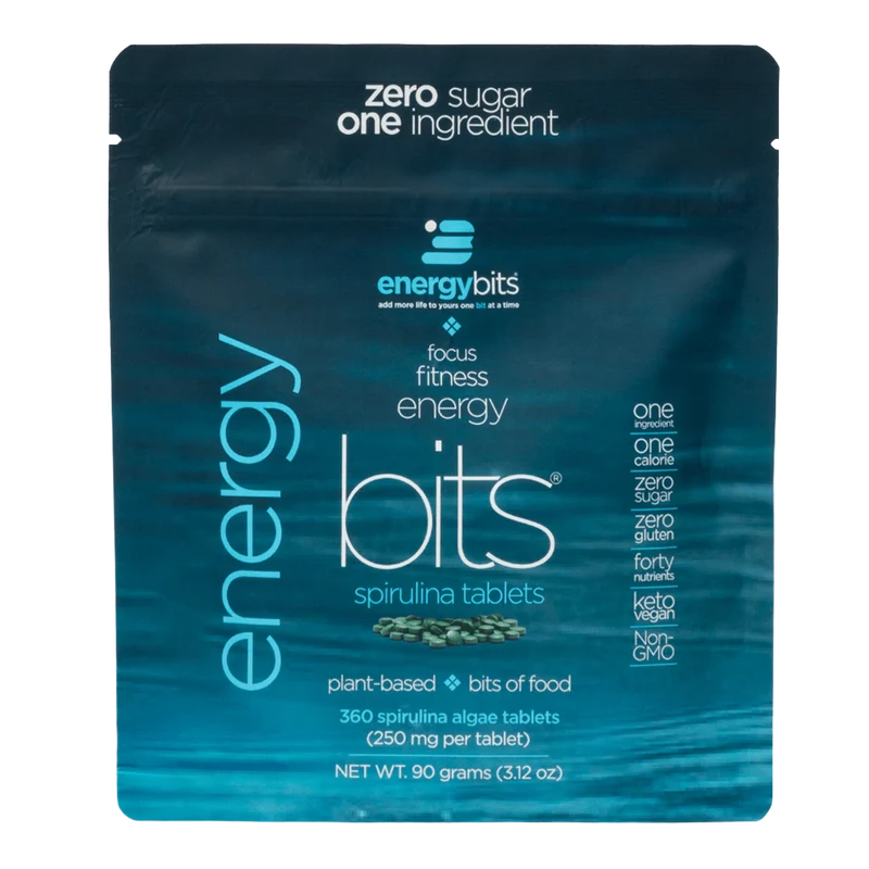 ENERGYbits Plant Based Algae Tablets