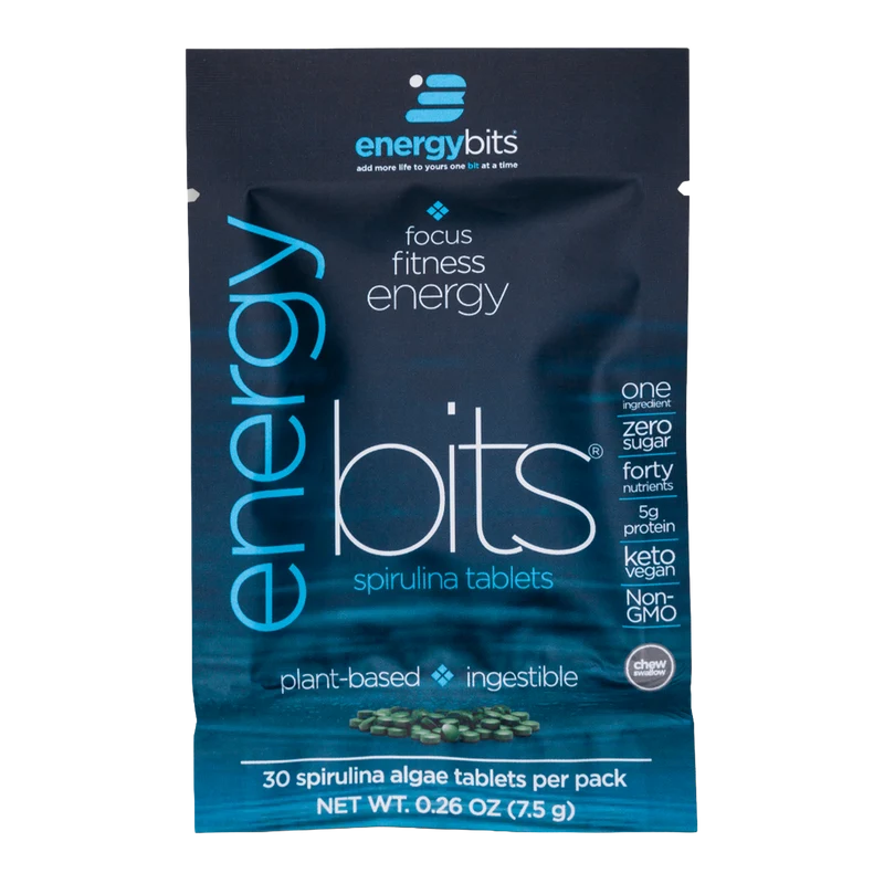 ENERGYbits Plant Based Algae Tablets