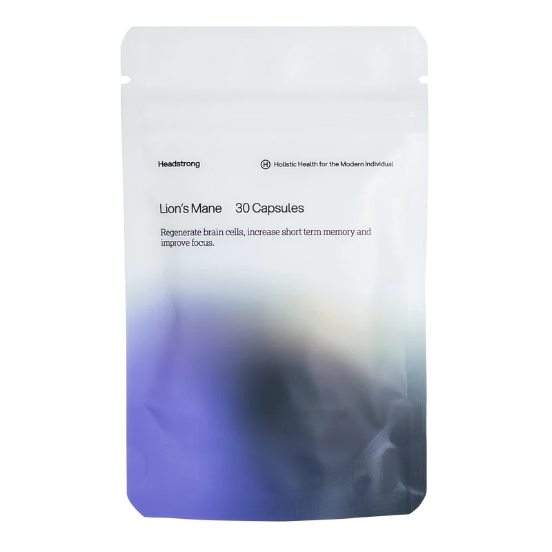 Headstrong Lion's Mane Mushroom Capsules