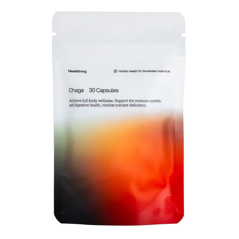 Headstrong Chaga Mushroom Capsules