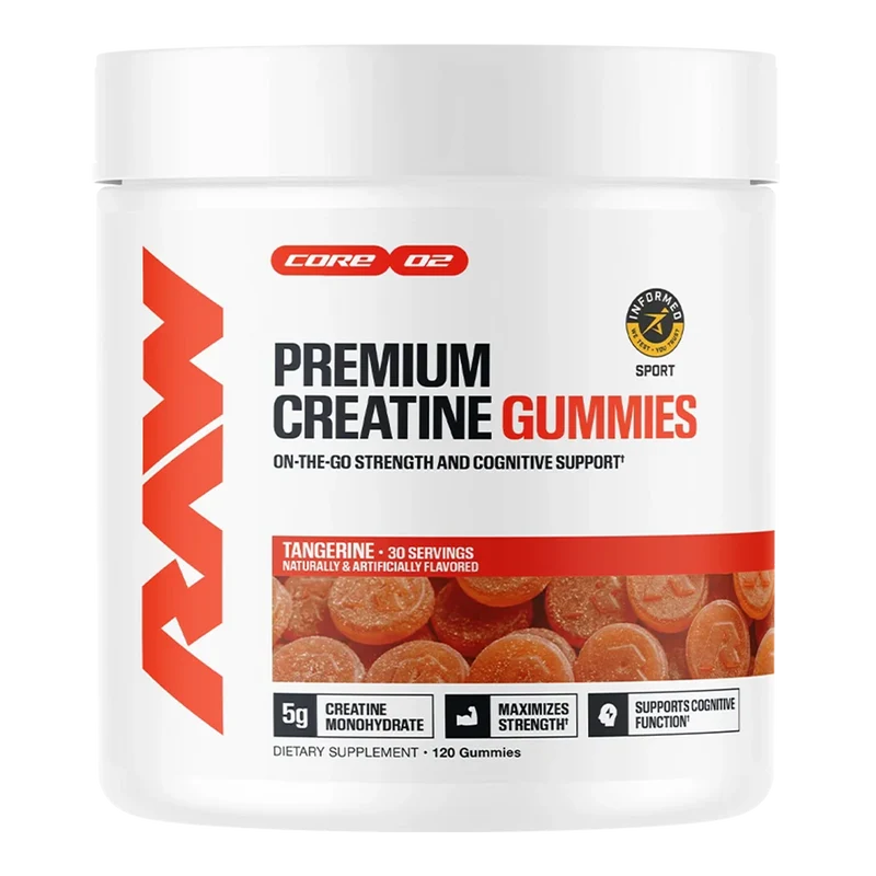 Raw Premium Creatine Gummies